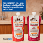Pouch Retort com Bico: Gualapack e Caldos Olivia Revolucionam o Mercado de Pet Food. 